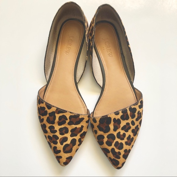 ***SOLD*** J. Crew Cheetah / Leopard Print Flats - Picture 2 of 7